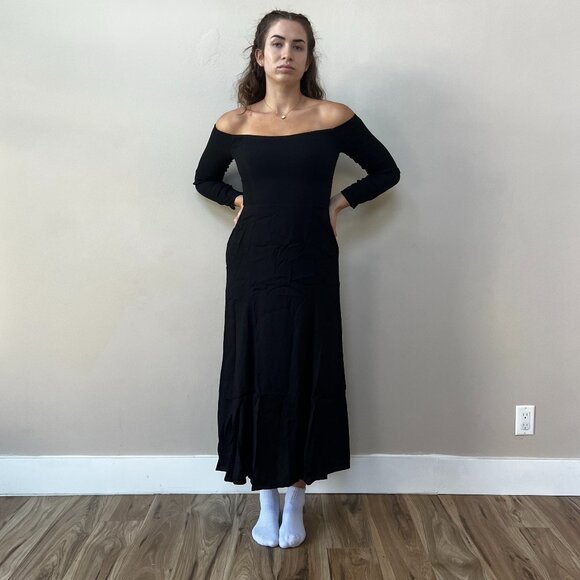 Reformation Ballari Dress | Black | SALE|  NEW |SIZE 2| SIZE 4 - Picture 1 of 4